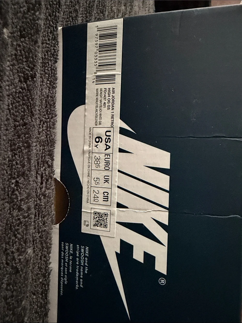 Nike iconic mid